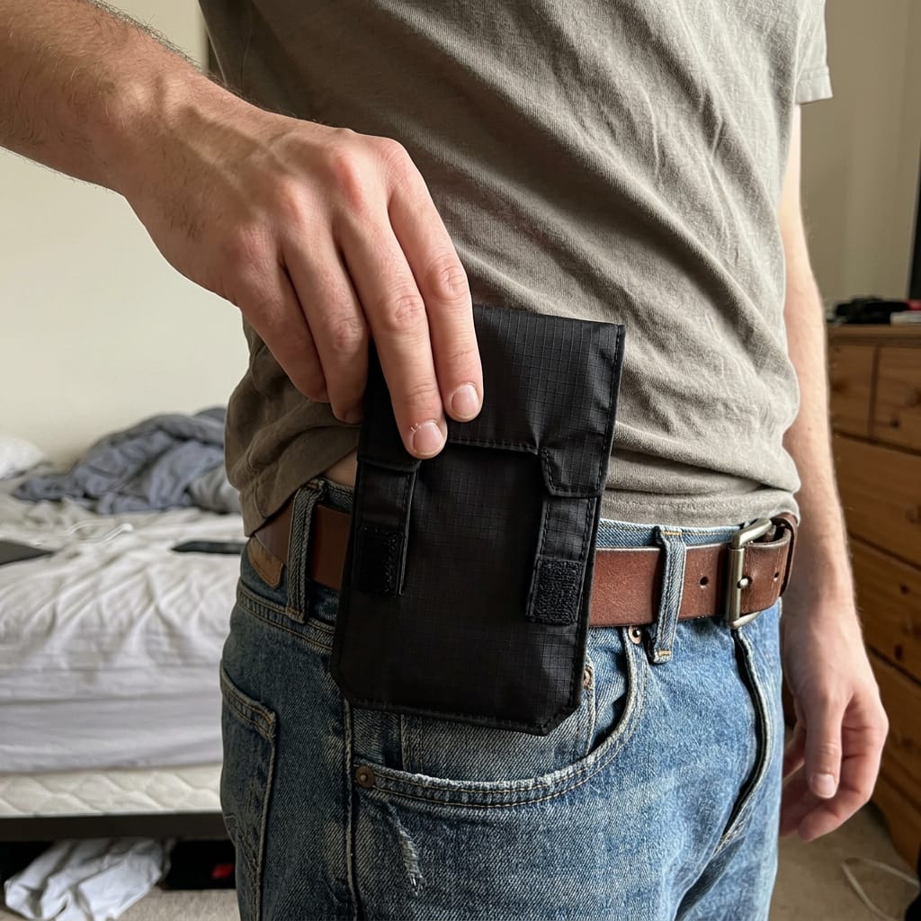 Customer photo review of MODO OCULTO™ Cartera