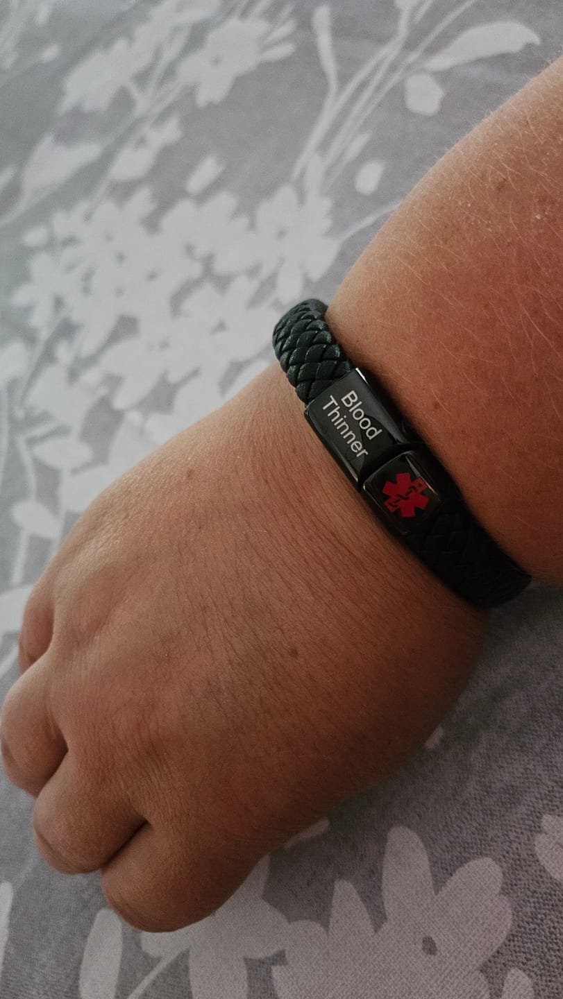 Customer photo review of Lääketieteellinen hälytysranneke