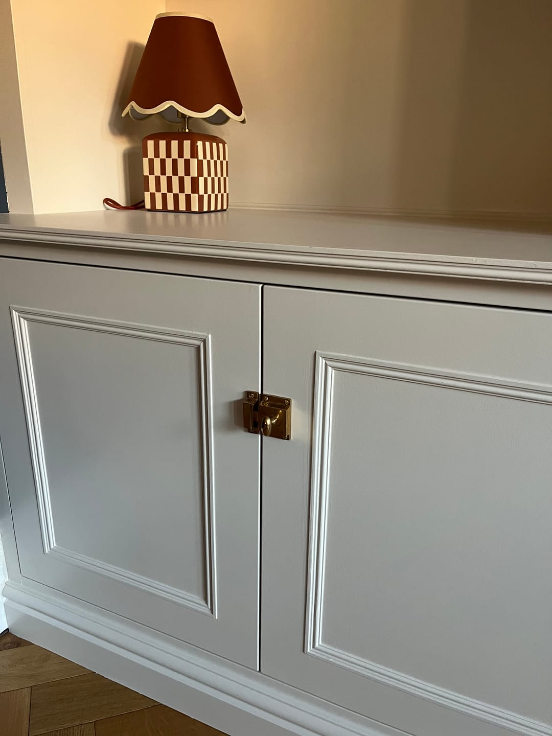 Customer photo review of Turn Cupboard Latch | Various Finishes