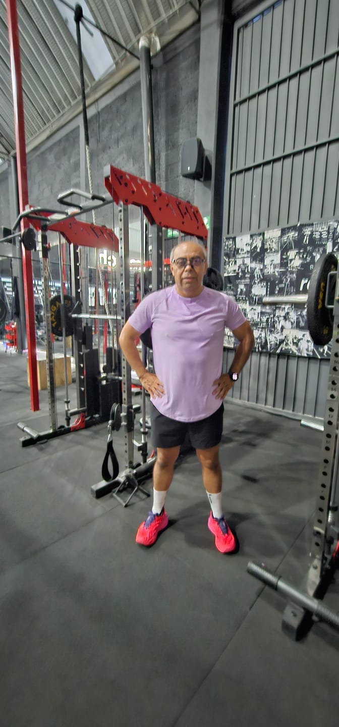 Customer photo review of Training Sport Tee - Lavender