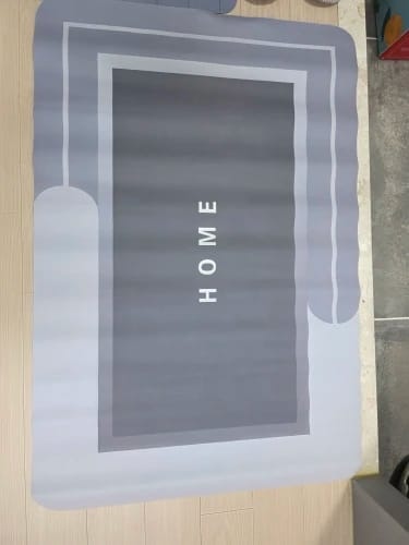 Customer photo review of Diatomite Bath Mat - Quick-Dry Anti-Slip Foot Mat