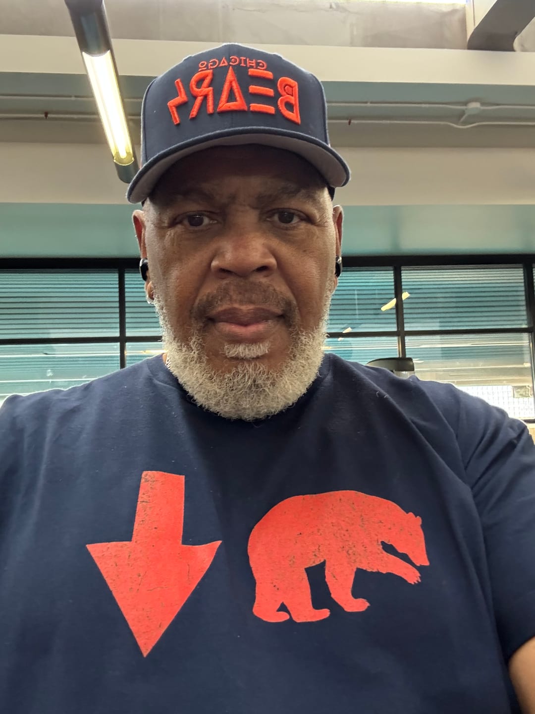 Customer photo review of Chicago Vs All Y'all Long Sleeve