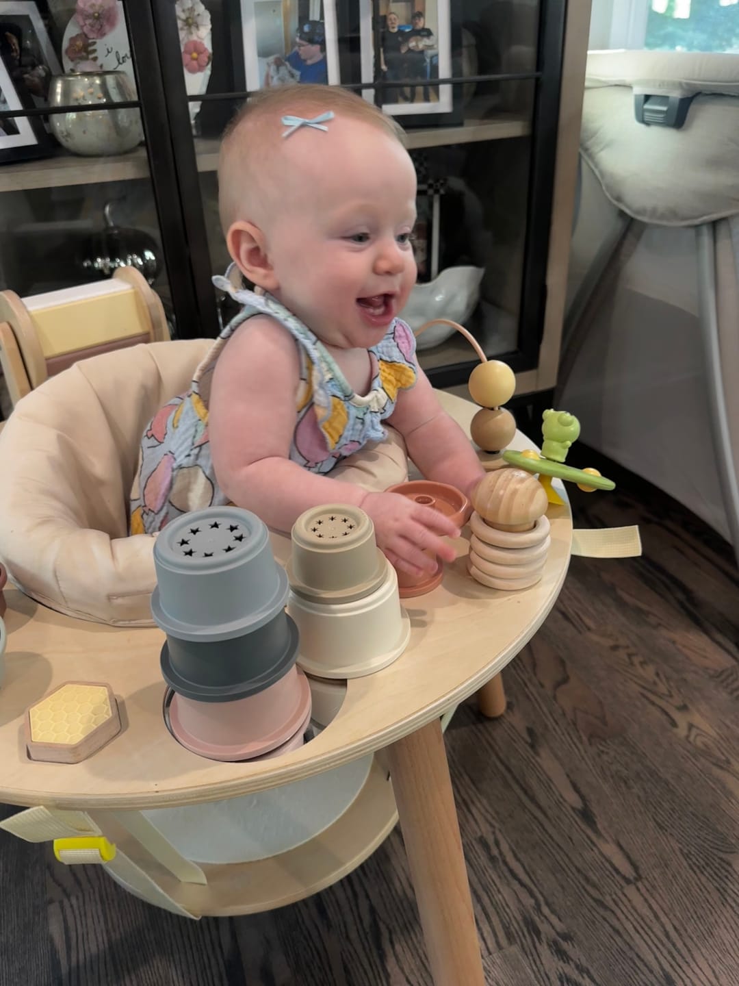 Customer photo review of Aldar Convertible Montessori Activity Table