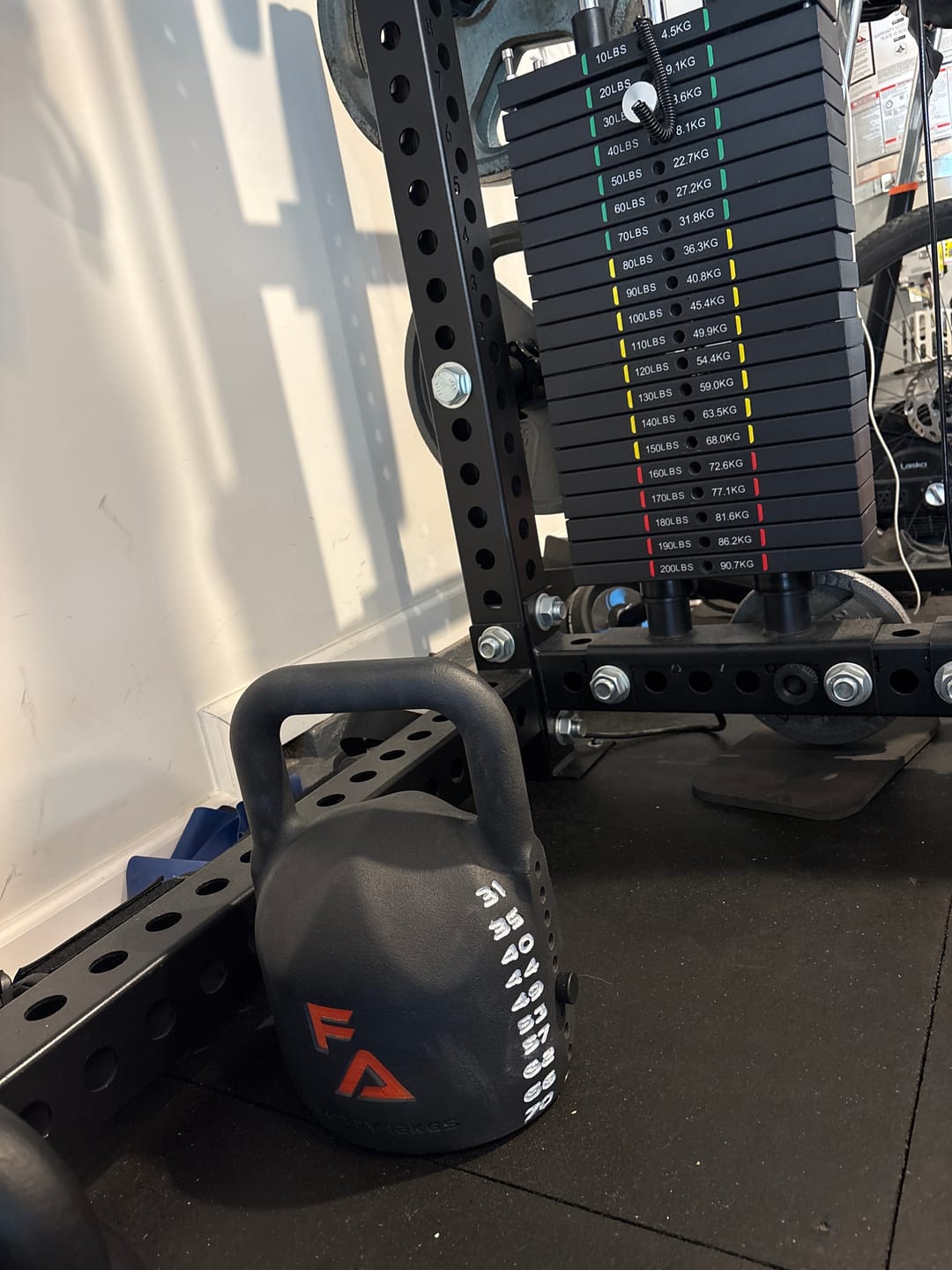 Customer photo review of FA Adjustable Kettlebell