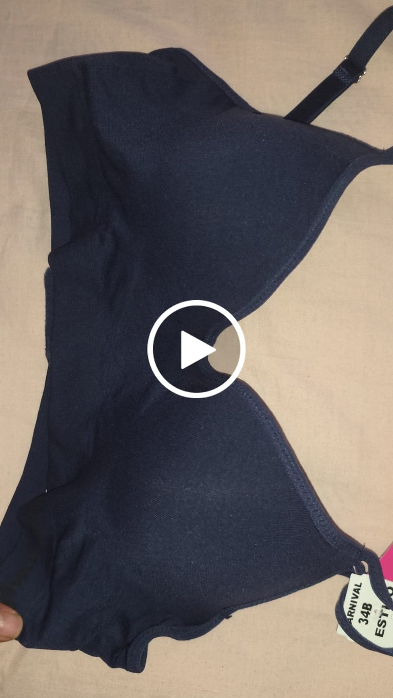 Customer video review of Brasier estilo top deportivo con logo impreso 23780