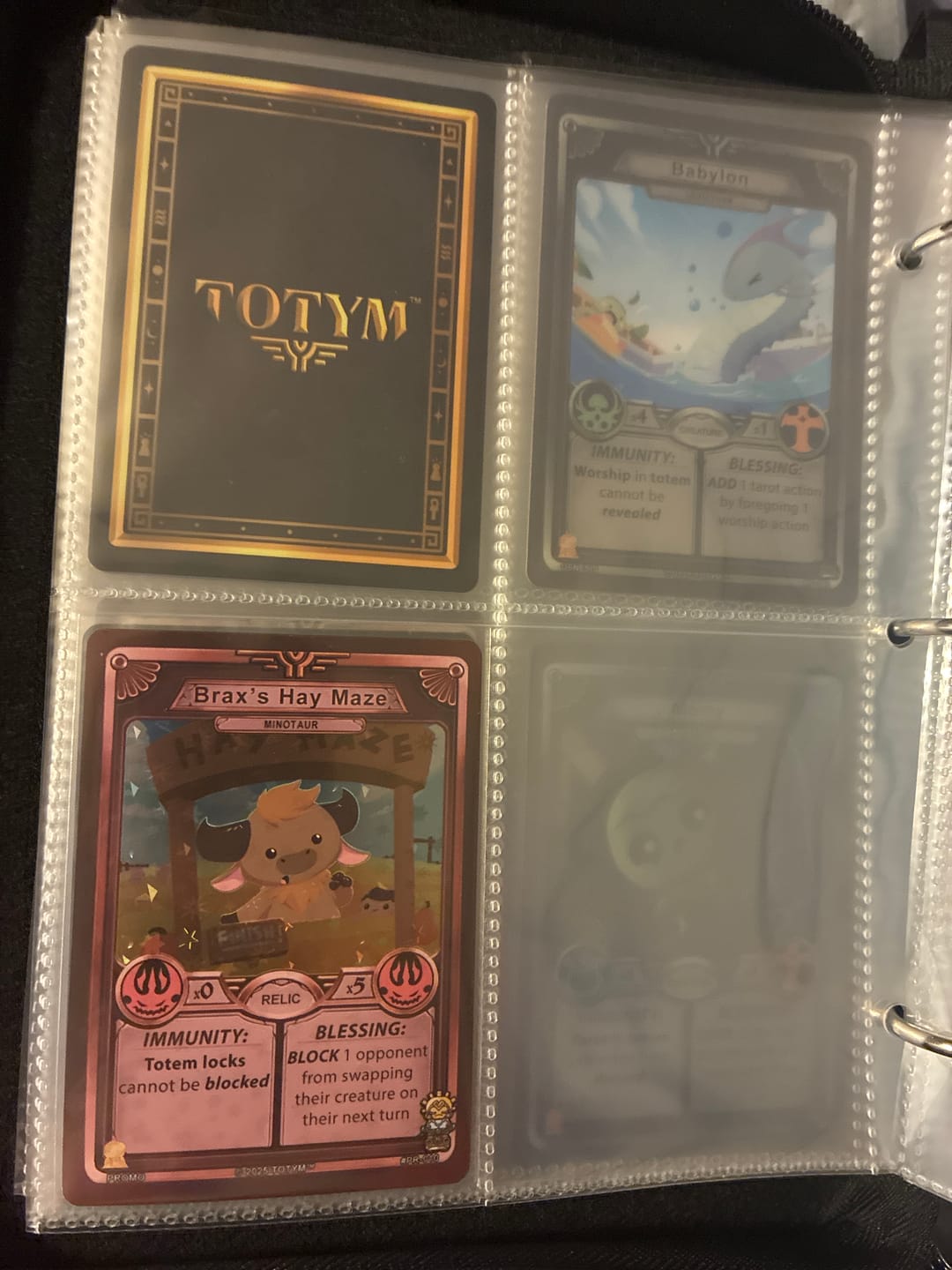 Customer photo review of TOTYM Trading Card Game | Genesis Base Set - 1st Edition