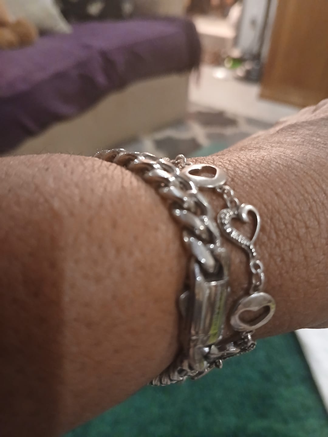 Customer photo review of Cuban Link Bracelet - 8mm