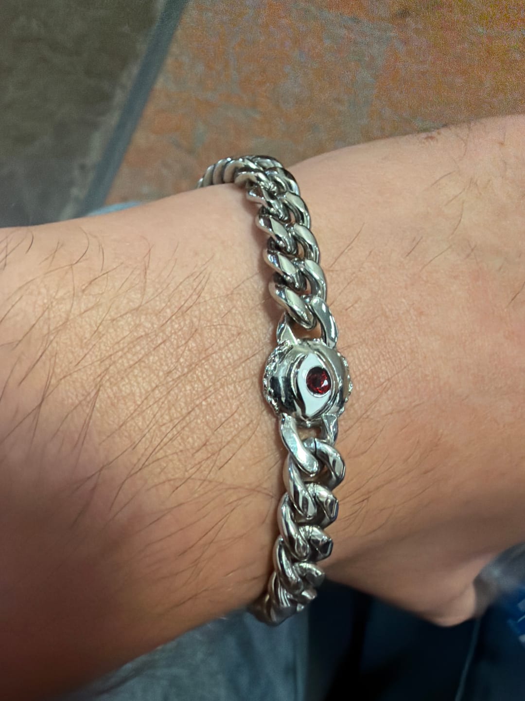 Customer photo review of EVIL EYE BRACELET