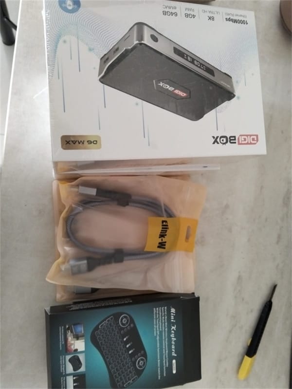 Customer photo review of DIGIBOX D6 MAX デジボックス｜8K対応スマートTVボックス
