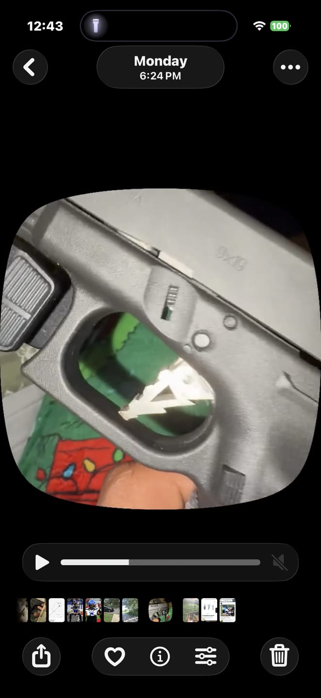 Customer photo review of Glock FRT Trigger Gen 1-4 Monolithic Drop-In