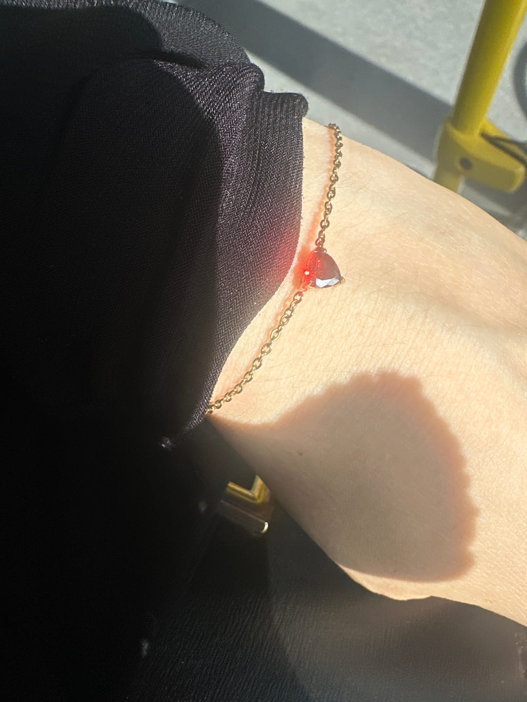 Customer photo review of Love Bracelet Gold