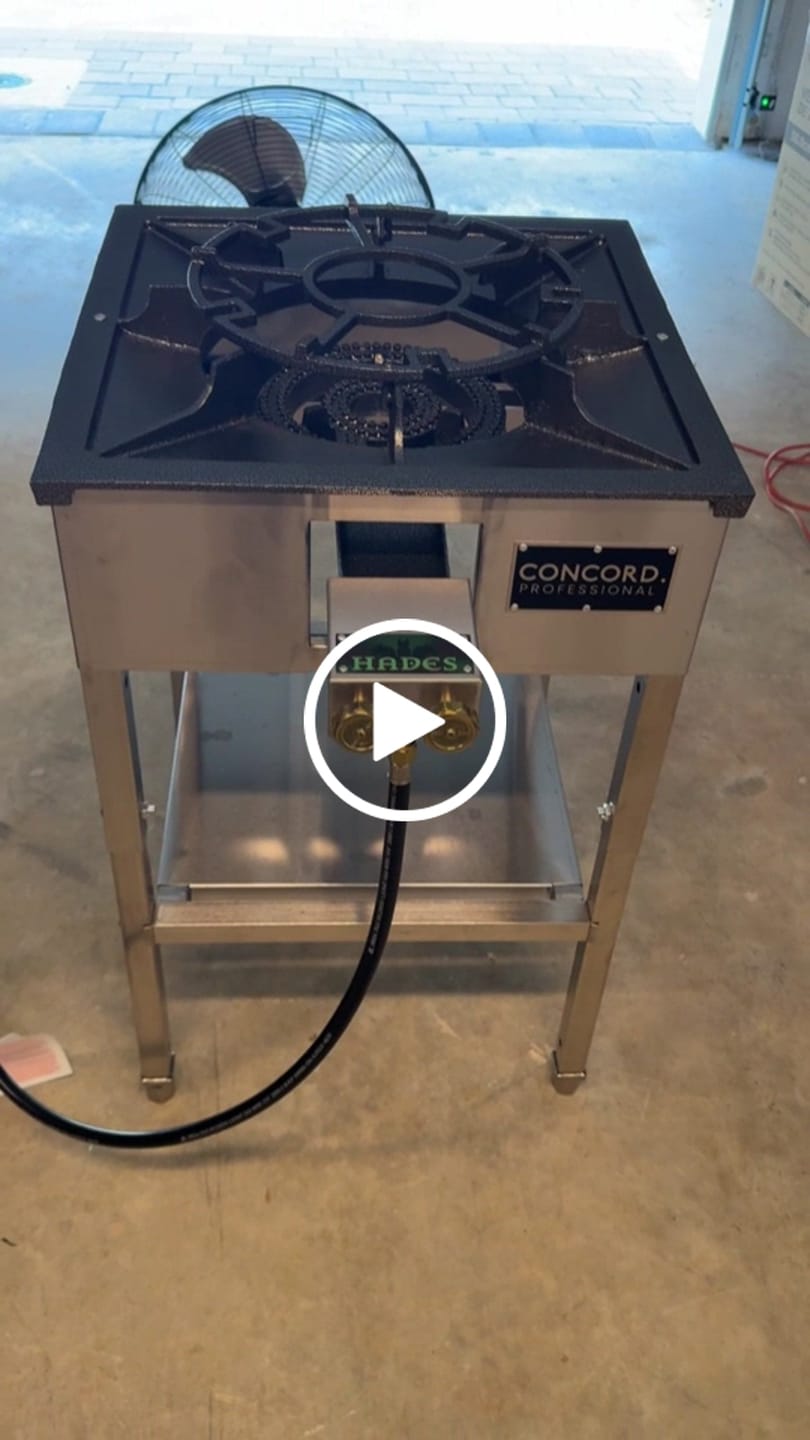 Customer video review of HADES Stainless Steel Professional Stove