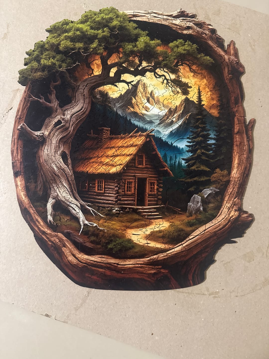 Customer photo review of Ağaç Ev - Ahşap Puzzle