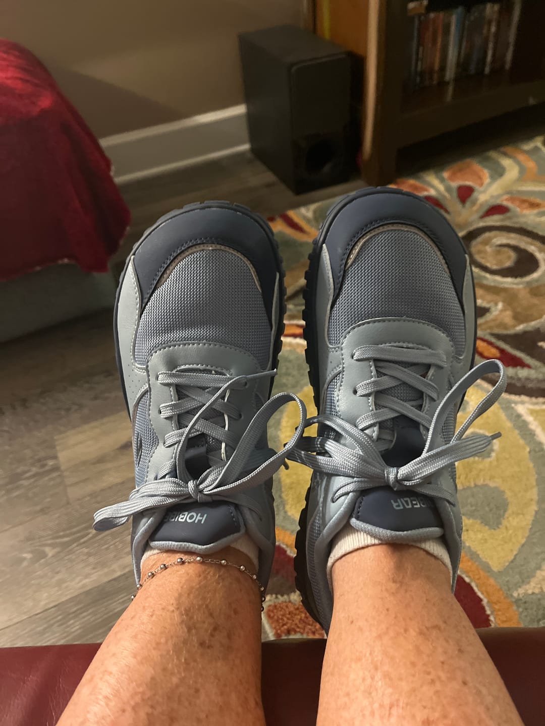 Customer photo review of Crest - Wide Toe Sneakers