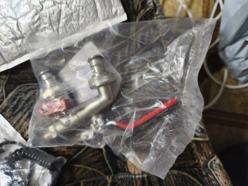 Customer photo review of Brass Garden Water Tap - MapleFair Outdoor Faucet