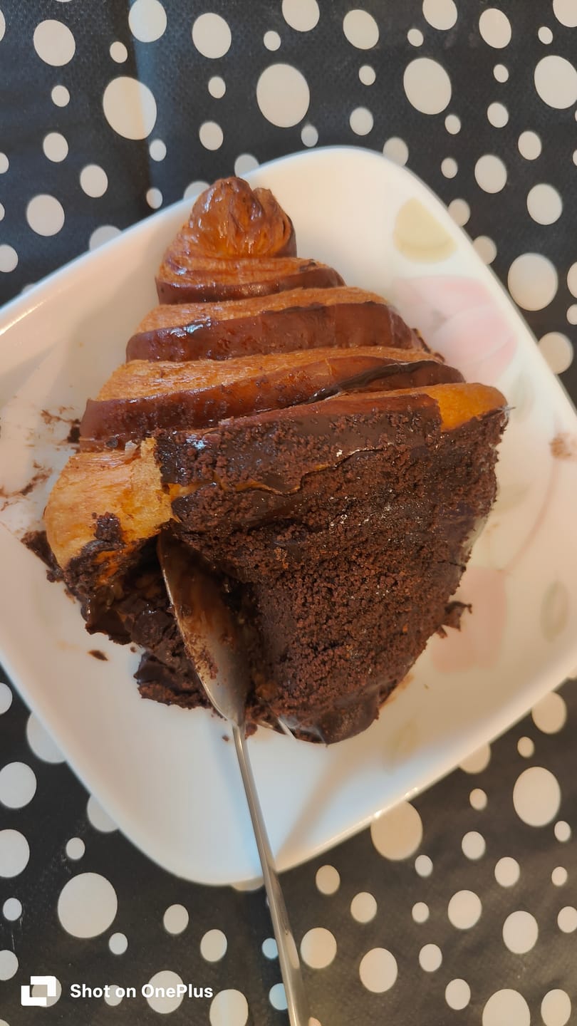 Customer photo review of Chocolate Croissant [2 Pcs]