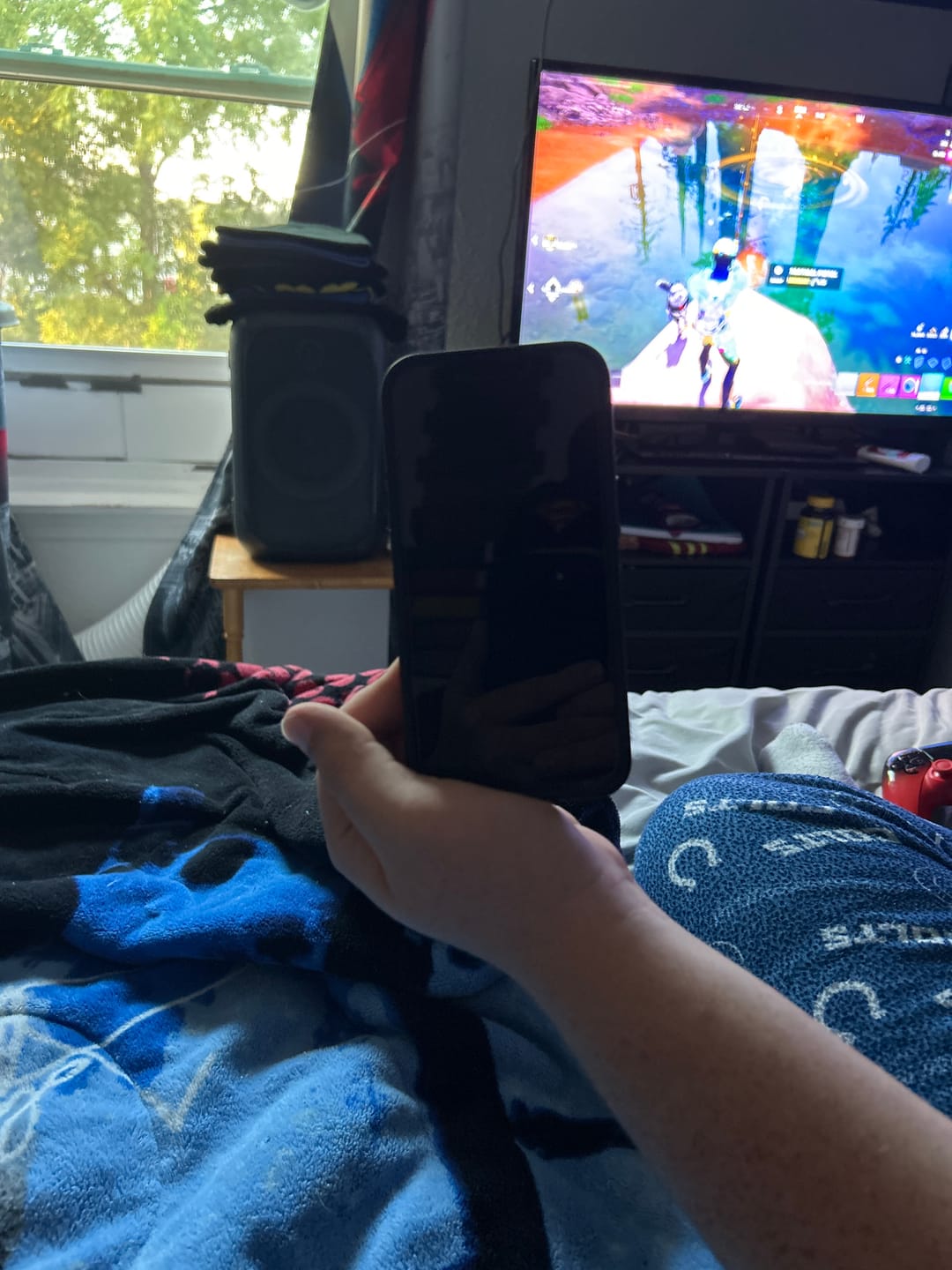 Customer photo review of Tough On iPhone 14 Matte Case With Magsafe Black