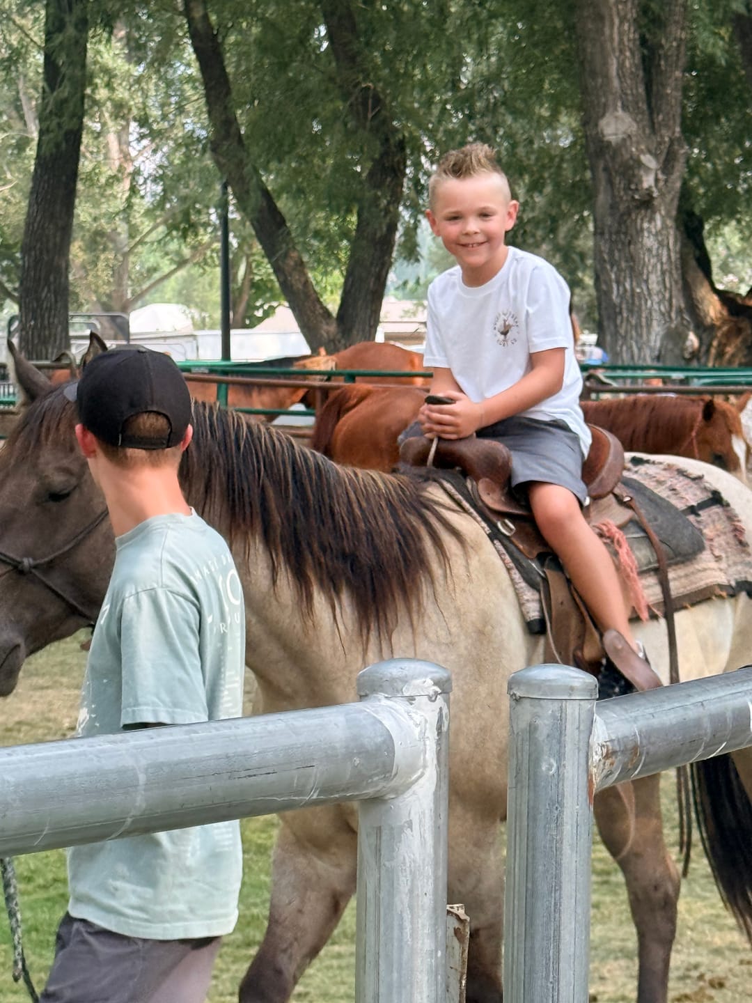 Customer photo review of Buck Rodeo Tee