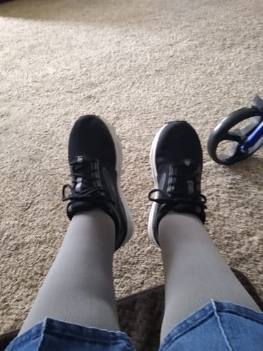 Customer photo review of Calze BambooFlow™ a Compressione punta CHIUSA – Gambe leggere tutto il giorno!