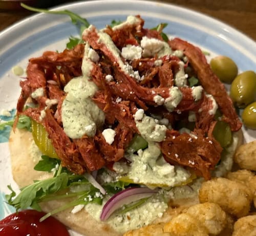 Customer photo review of Meaty Meat Pork-ish