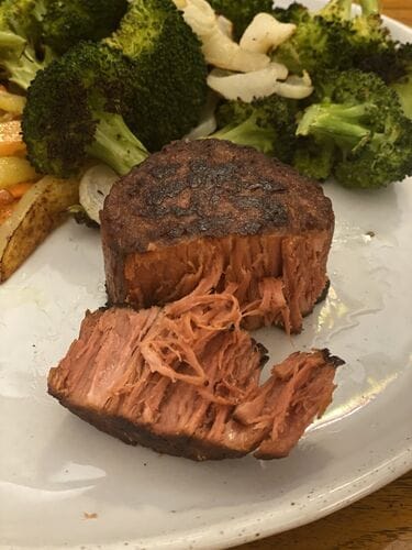 Customer photo review of Thick-Cut Filet