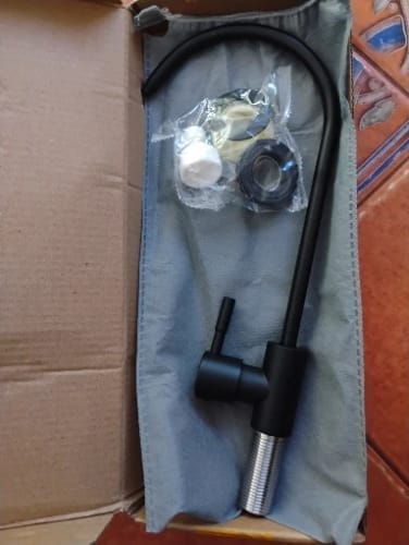 Customer photo review of Filtered Water Faucet - LUXROB 304 Stainless Steel