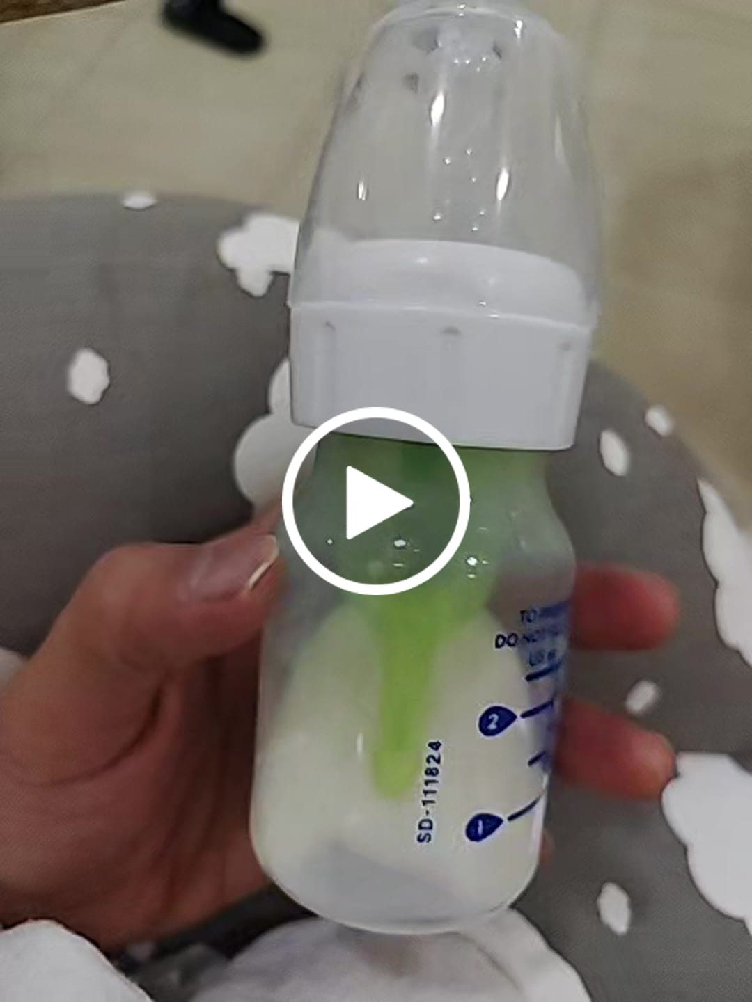 Customer video review of Dr Brown's plastic Narrow Neck Bottle with Preemie Nipples - 2 Pack - 60ml
