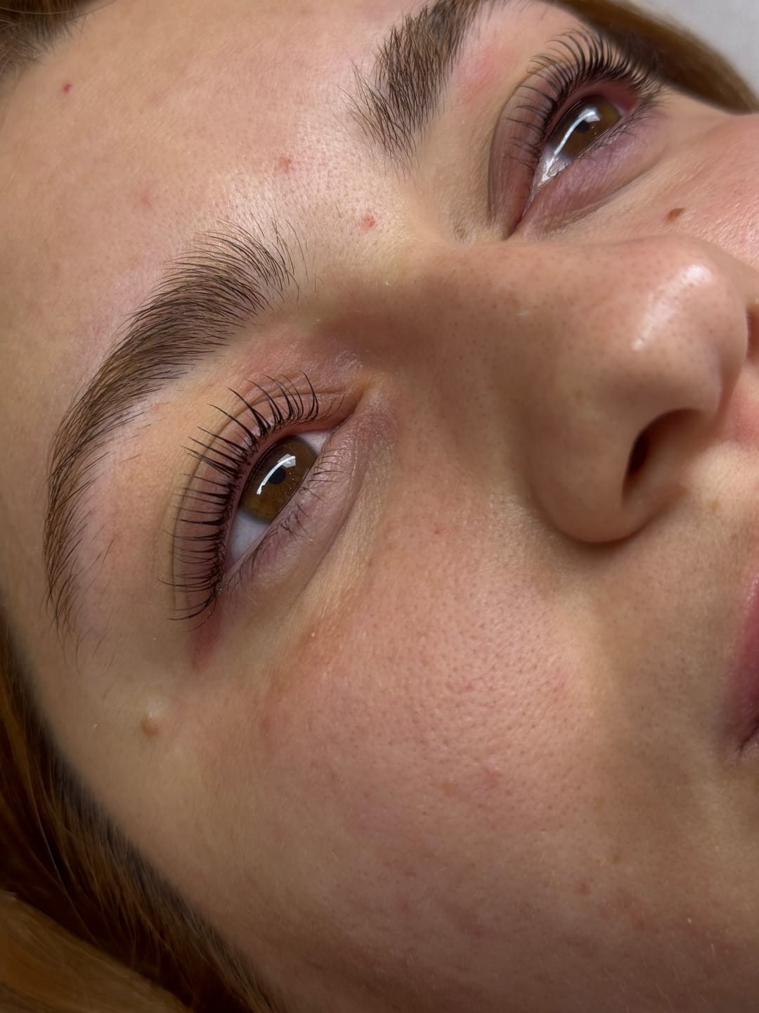 Customer photo review of Pure Care Lash & Brow Lift Pack