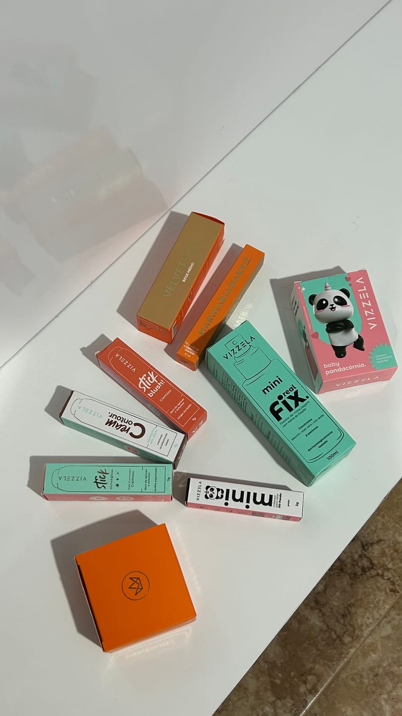 Customer photo review of Mini Fixador De Maquiagem Real Fix