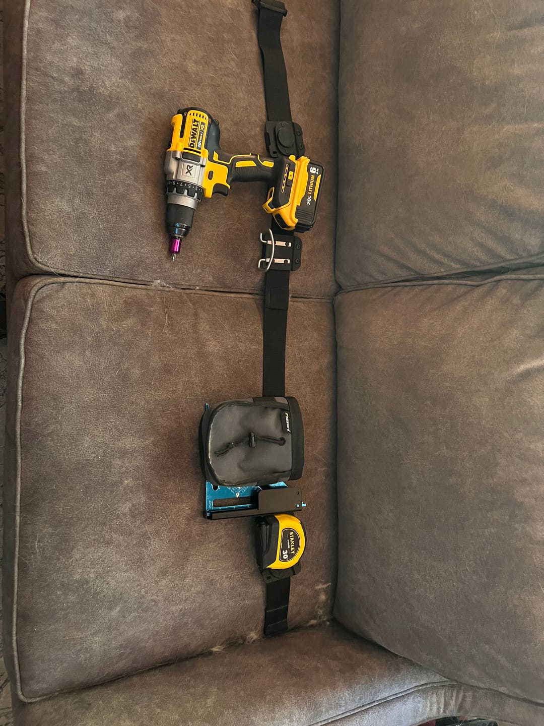 Customer photo review of SquareMaster | Clip-On Square Holster