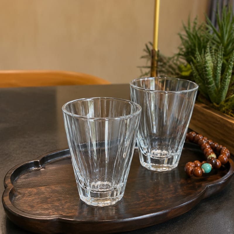 Customer photo review of Rei Diamond Glass Tea Cup Set