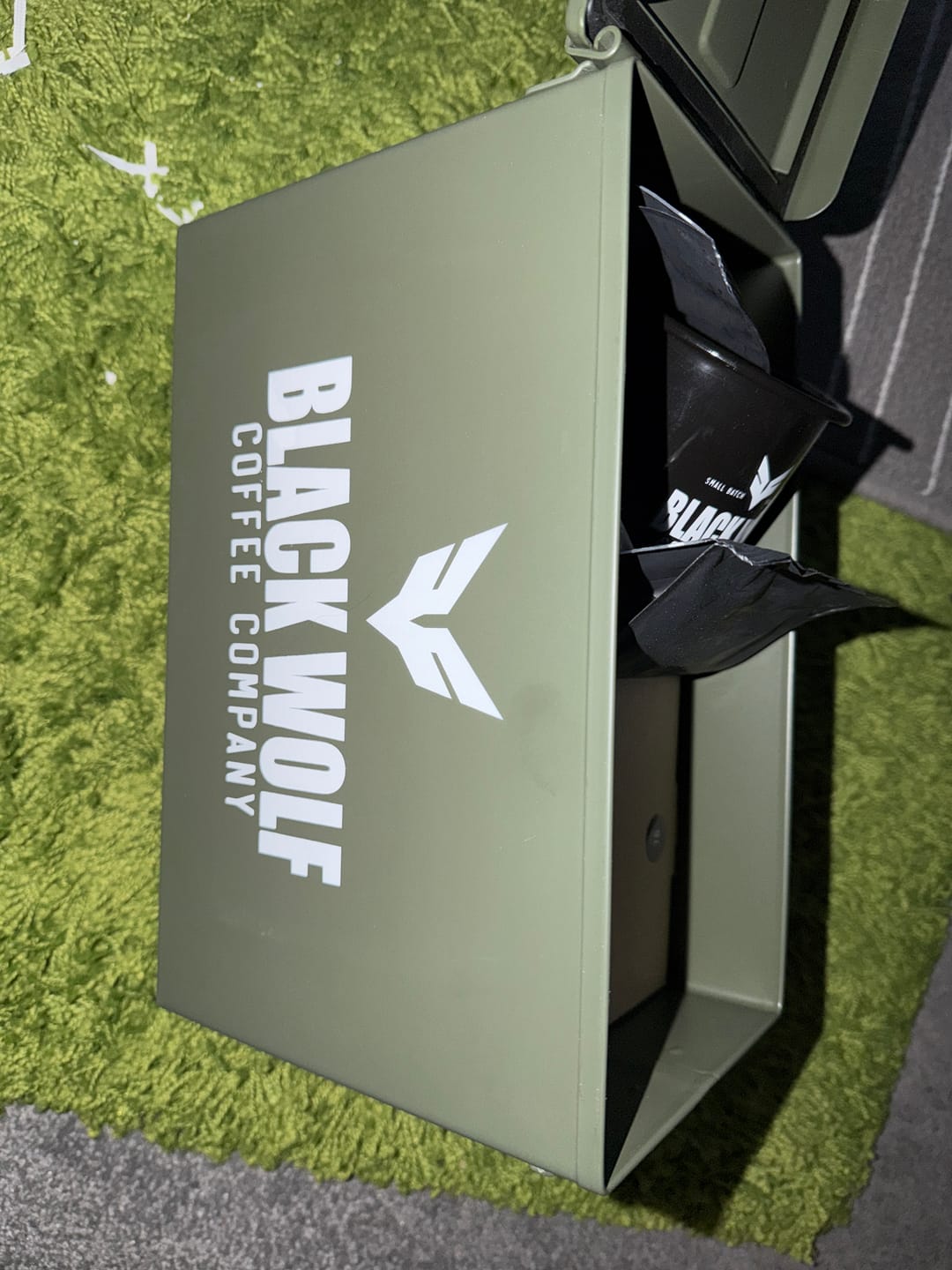 Customer photo review of Black Wolf Metal Ammo Box