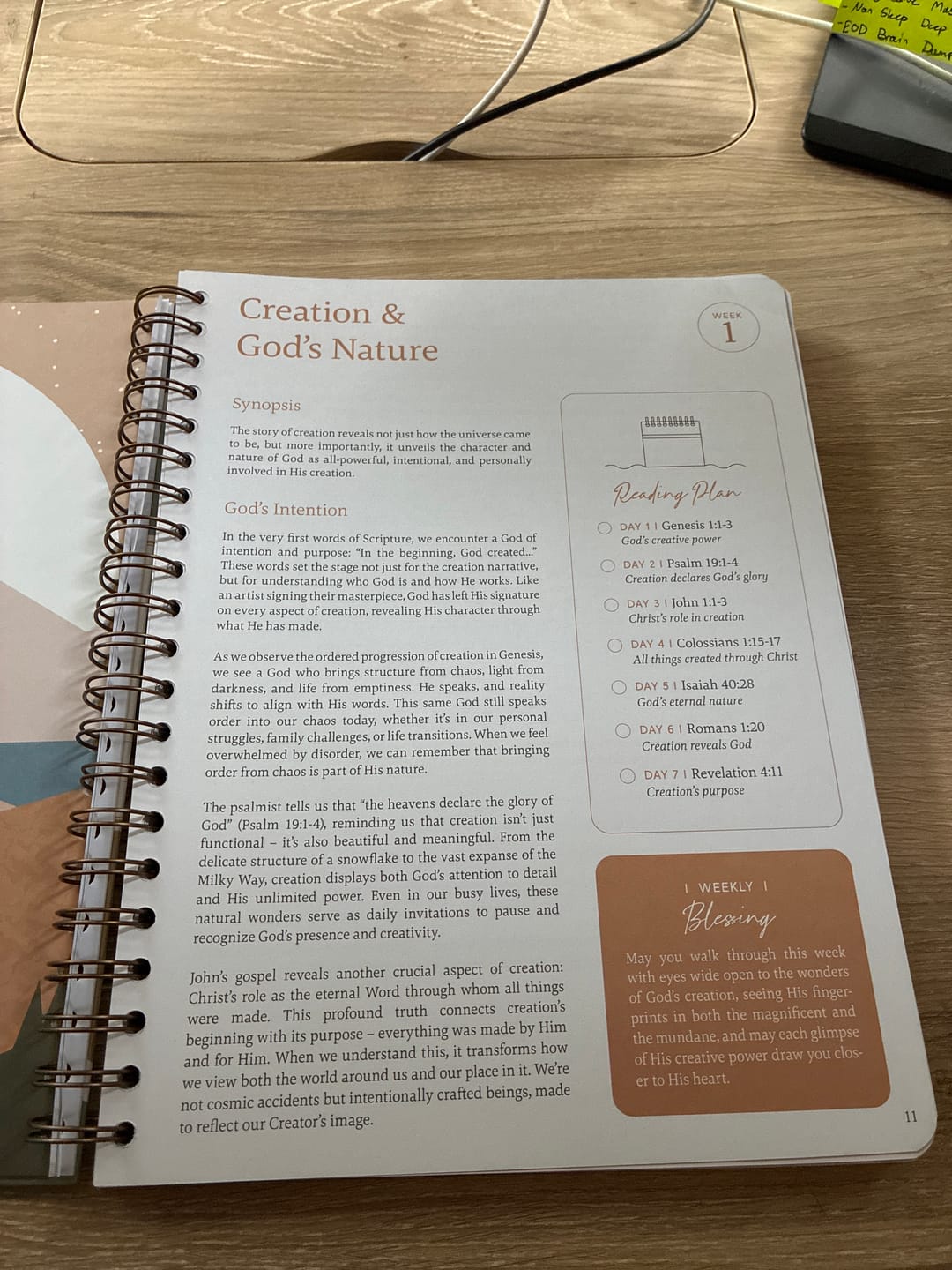 Customer photo review of His and Hers Bible In A Year Bundle