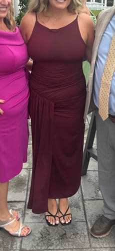 Customer photo review of Kinsey Sleeveless Maxi Dress