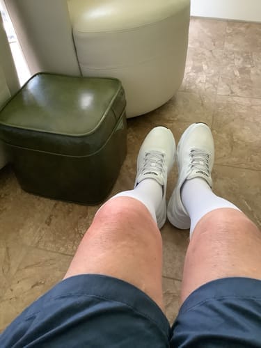 Customer photo review of Calze BambooFlow™ a Compressione punta CHIUSA – Gambe leggere tutto il giorno!