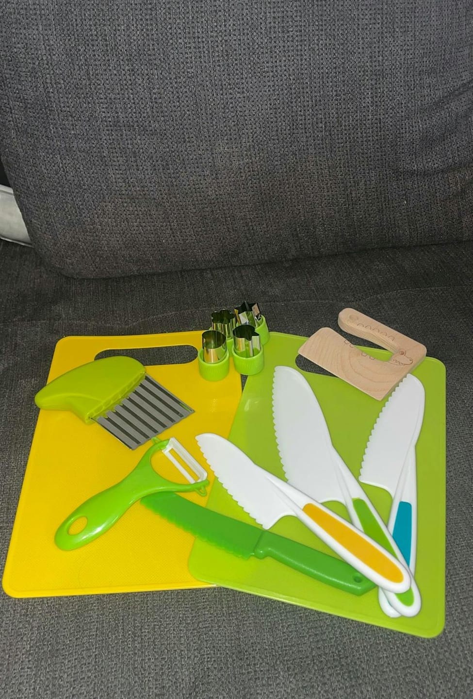 Customer photo review of Kit de cuisine Montessori pour enfant