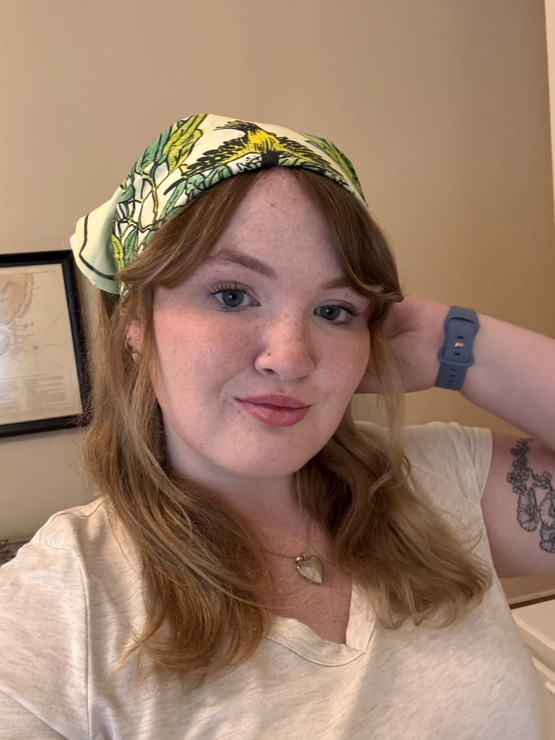 Customer photo review of Treetop Bandana