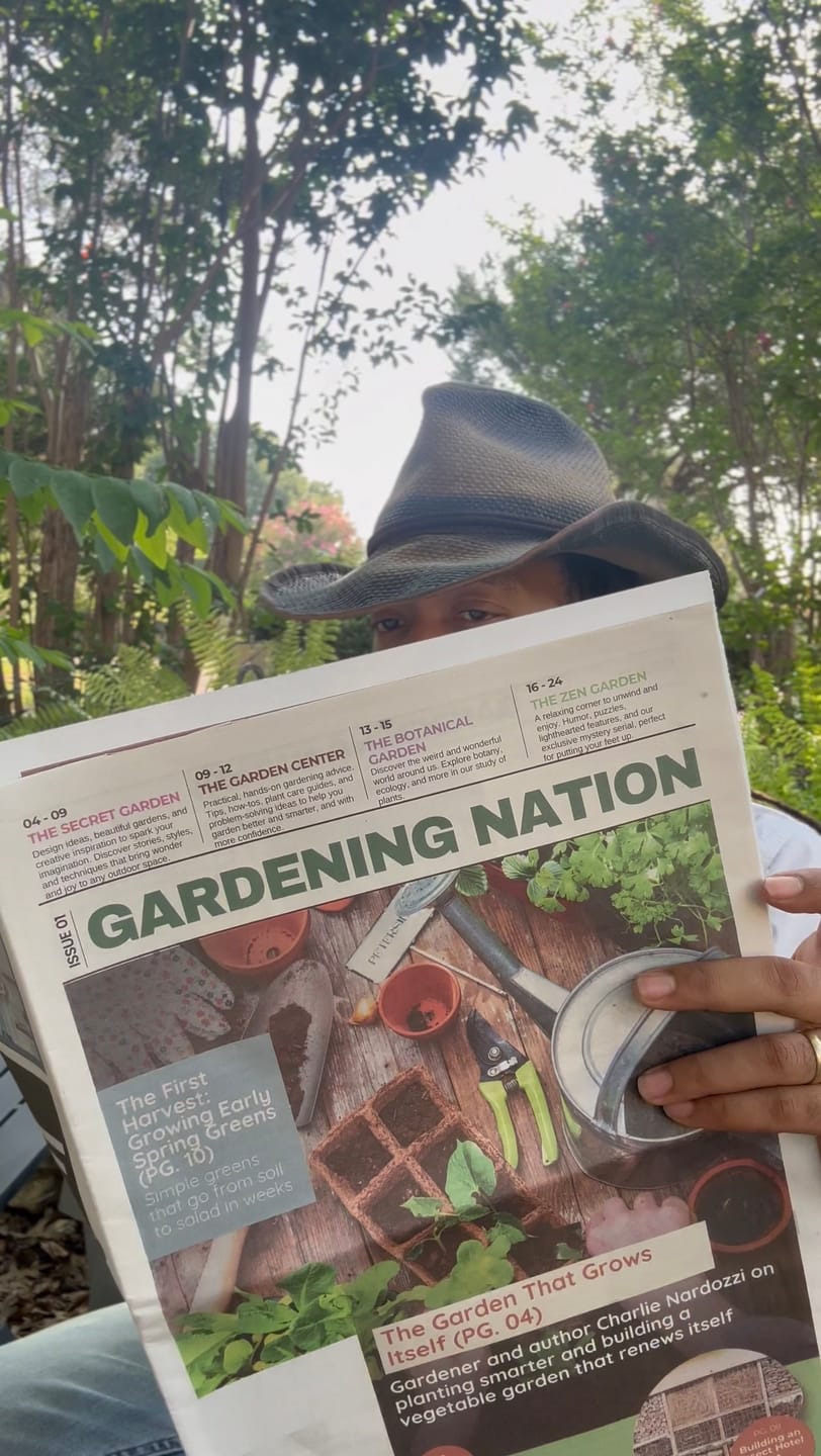 Customer photo review of Gardening Nation • Issue 1