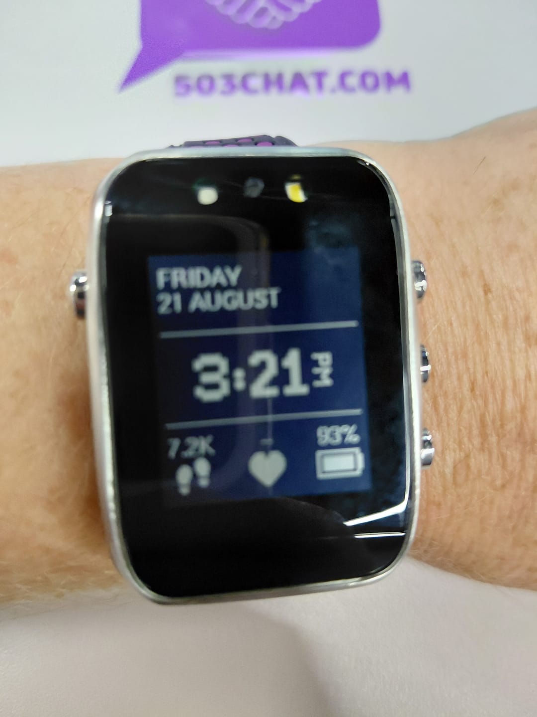 Customer photo review of Shock Clock MAX
