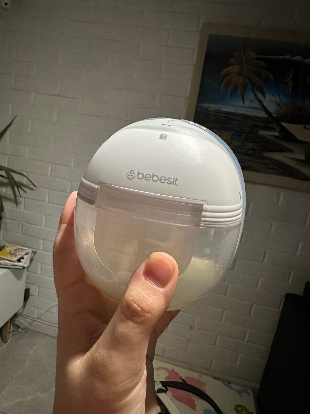 Customer photo review of Extractor de Leche Materna Doble + Control Remoto + 10 Bolsas - Bebesit