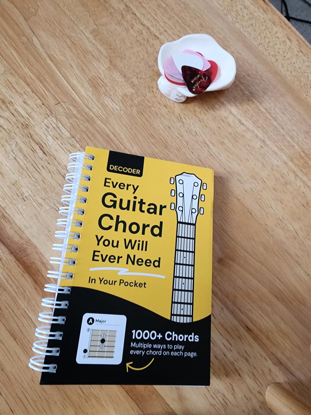 Customer photo review of Every Guitar Chord You'll Ever Need
