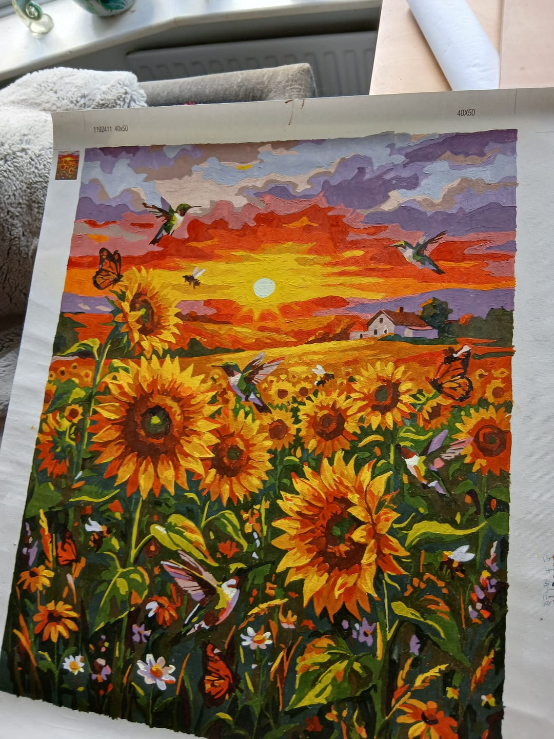 Customer photo review of Sunflower Field Sunset