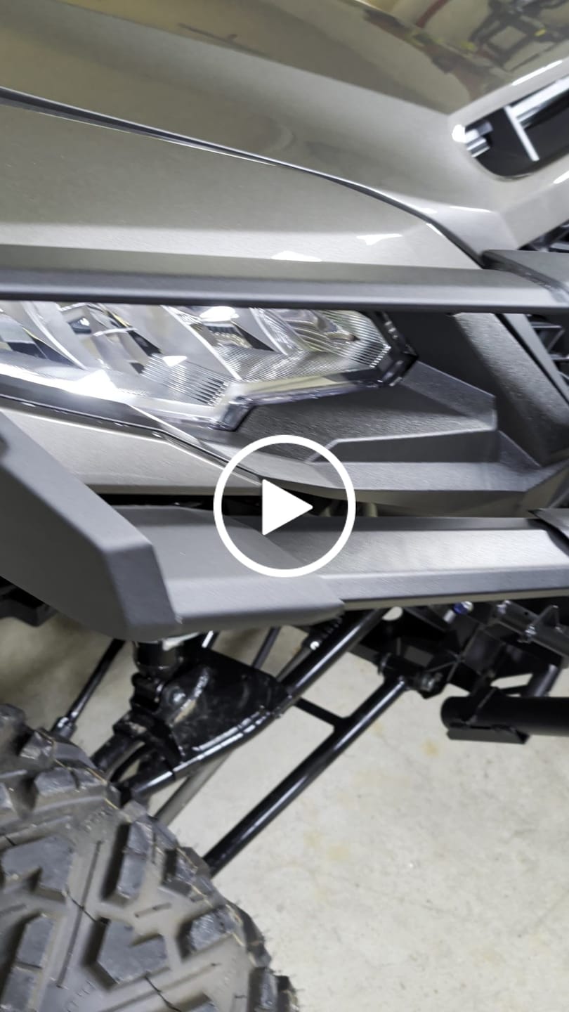 Customer video review of Genuine OEM New Kawasaki Ridge Brush Guard 99994-2094
