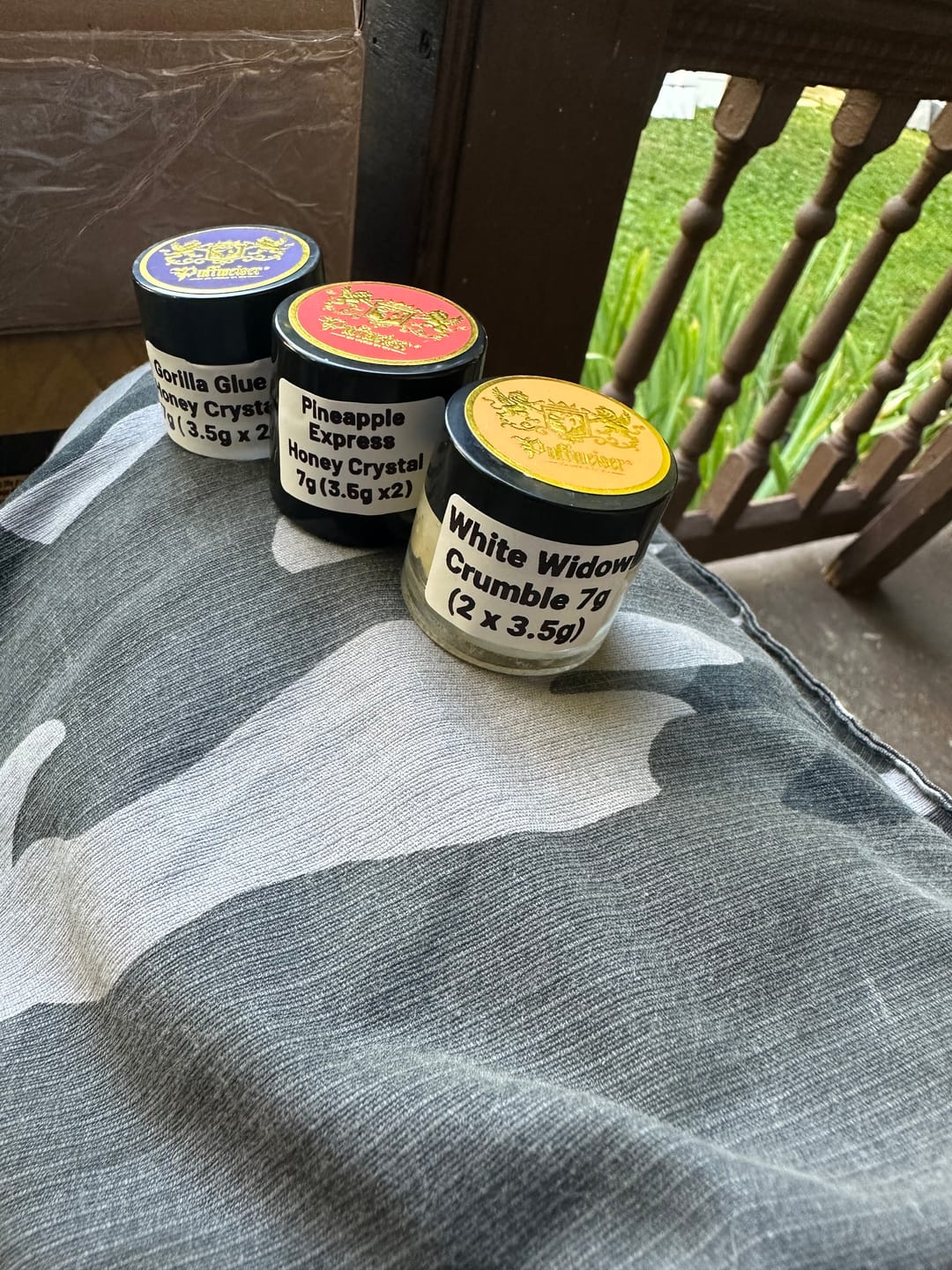 Customer photo review of Legendary Honey Crystal Pineapple Express 3.5G (BOGO)