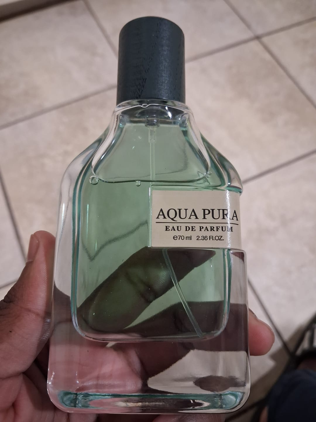 Customer photo review of Aqua Pura EDP 70 ml
