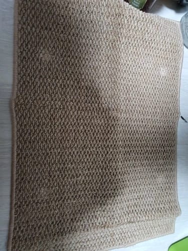 Customer photo review of Front Door Mat - Washable Non-Slip Entryway Rug