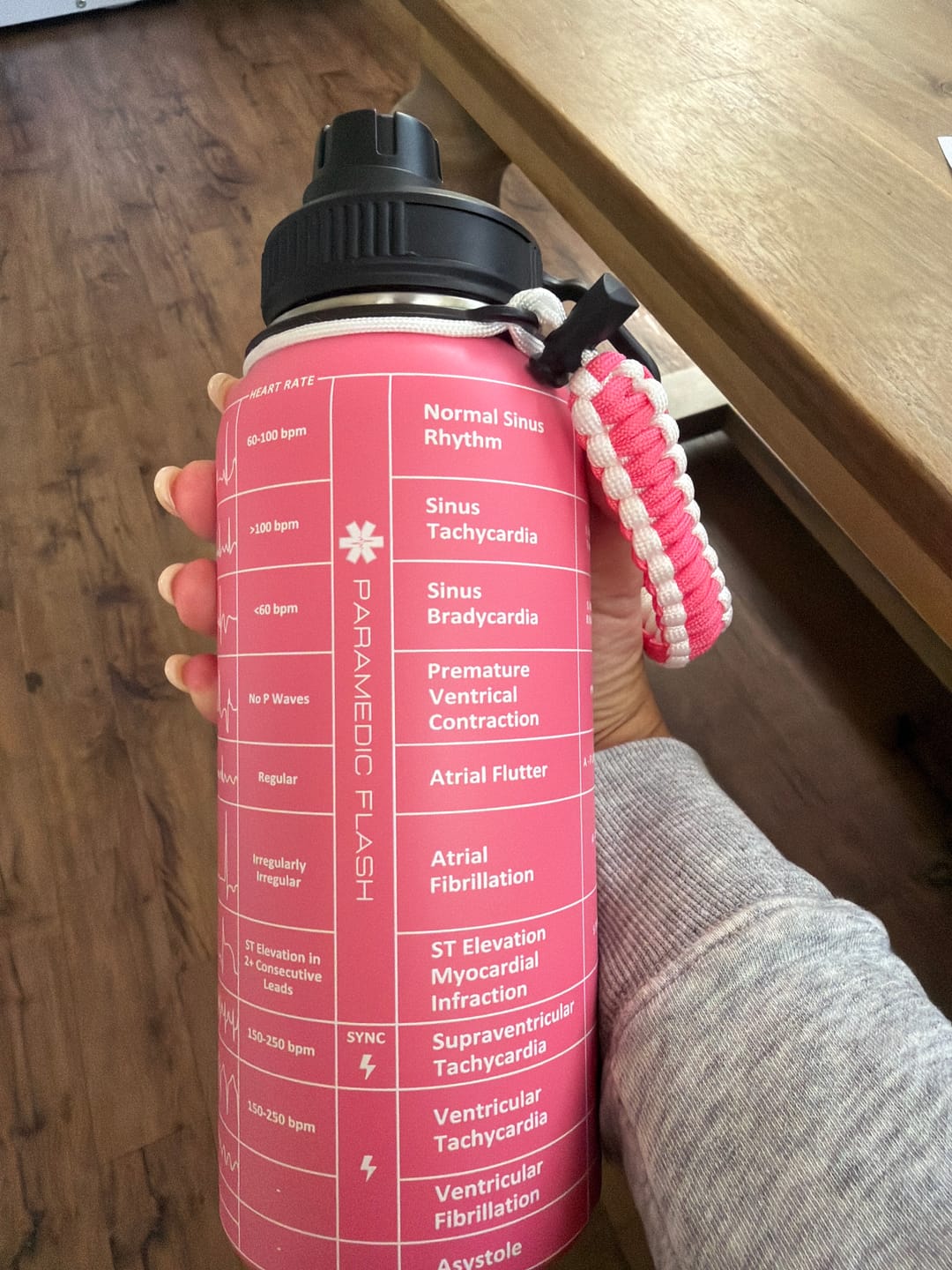 Customer photo review of EKG Water Bottle (32oz)