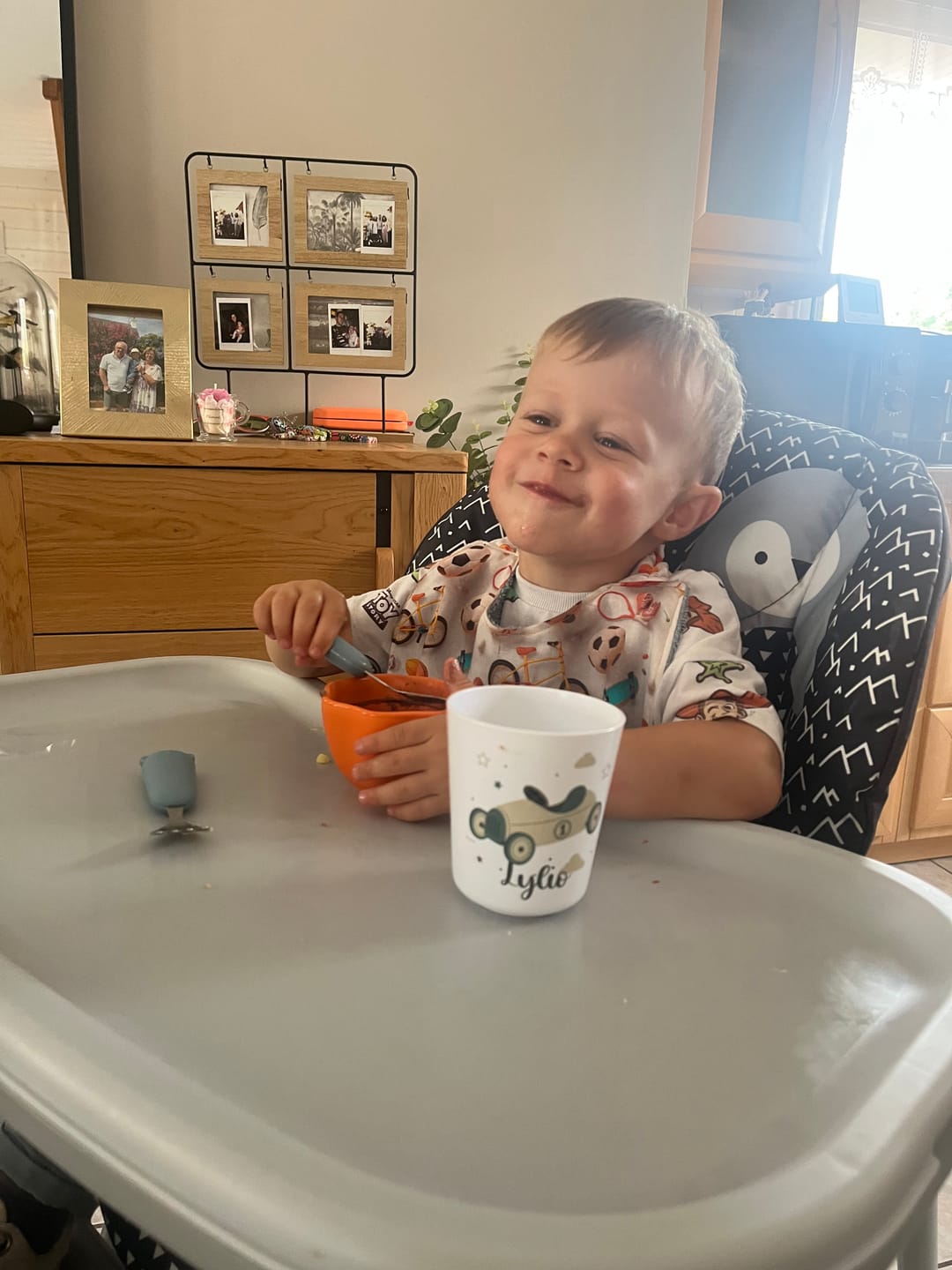 Customer photo review of Gobelet - Transports