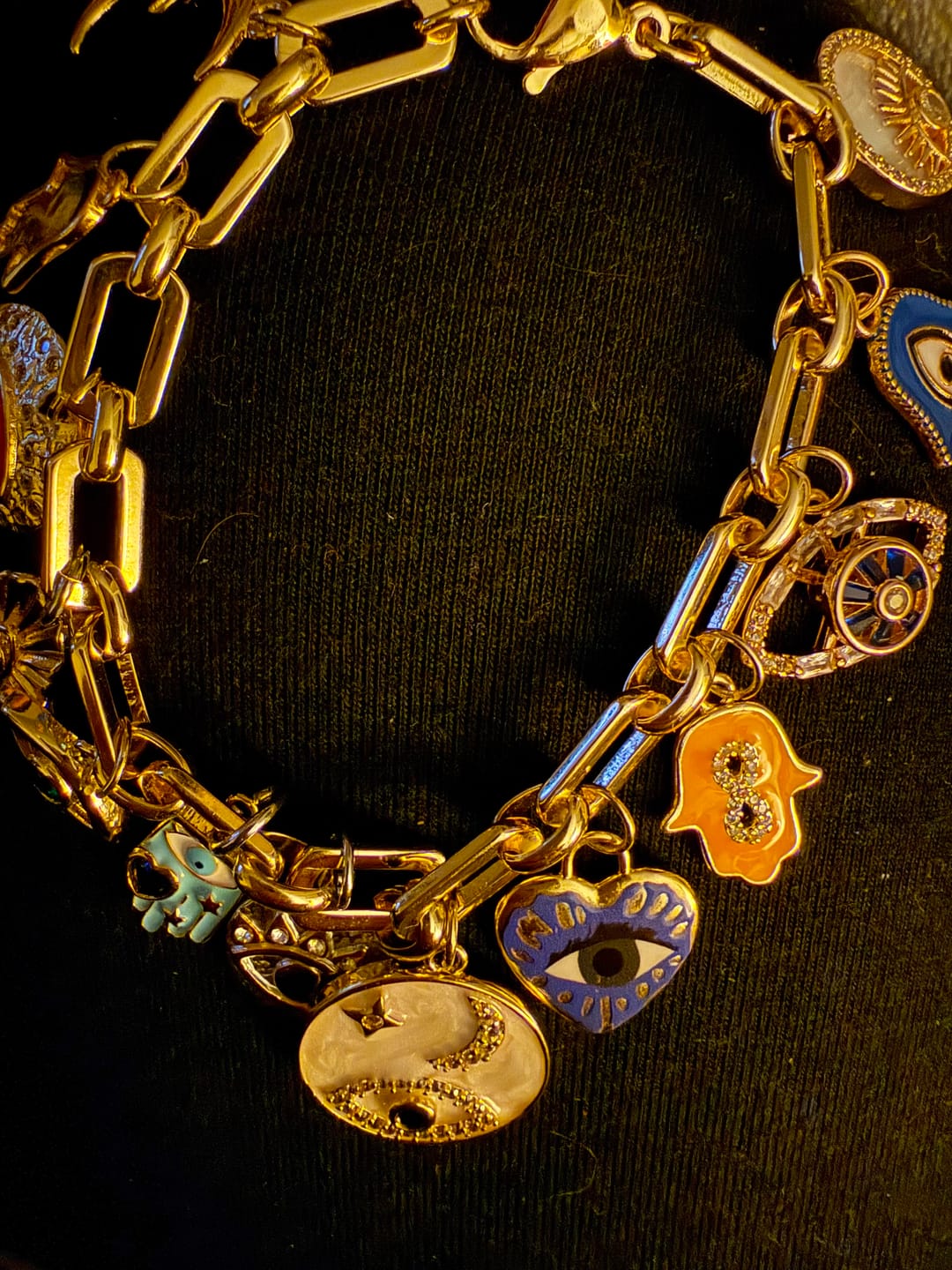 Customer photo review of 3 CHARM BUNDLE - (NO CHAIN) Pick Your Charms TT LIVE