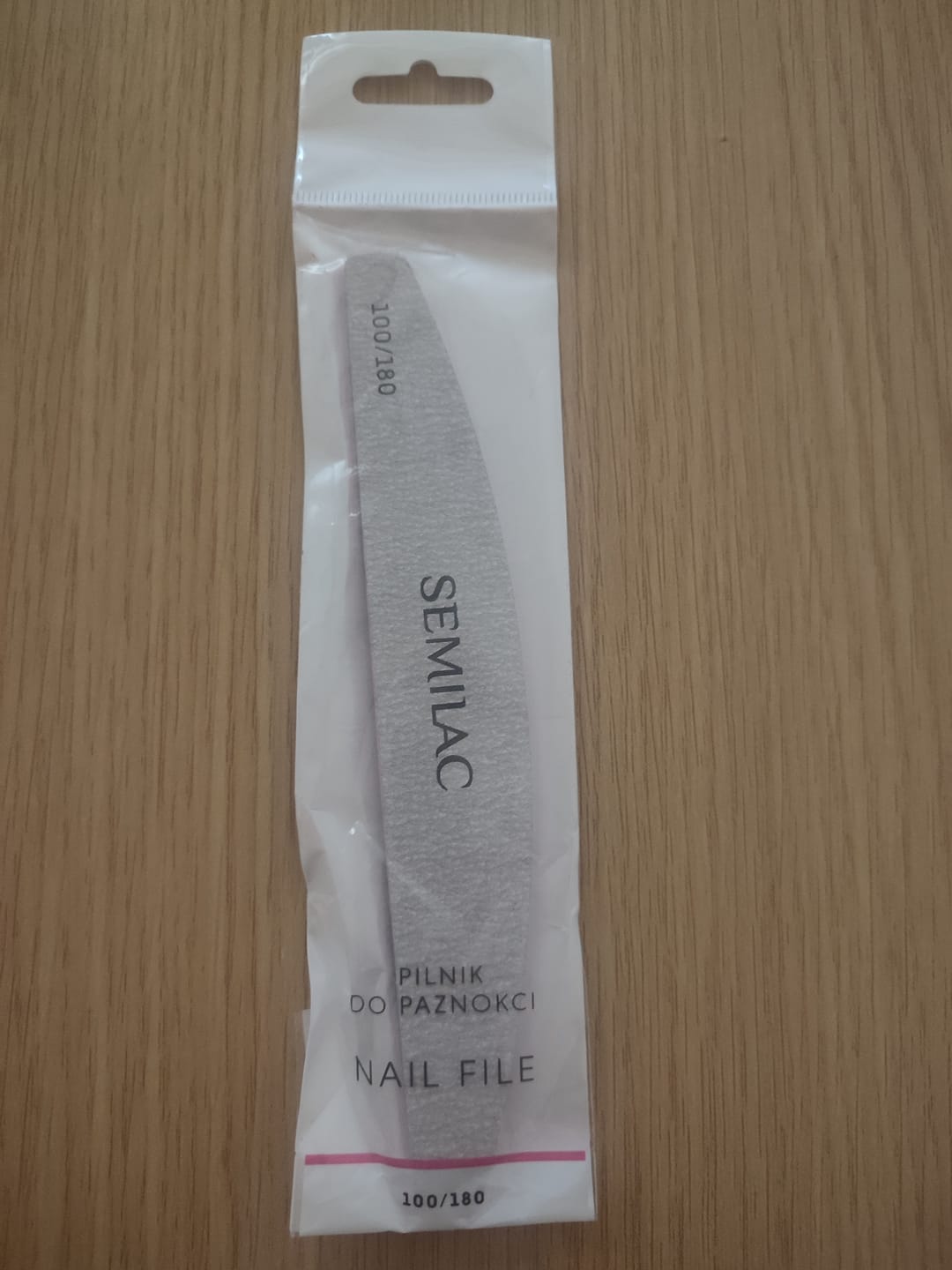 Customer photo review of Semilac "Boat" 100/180 Nail File